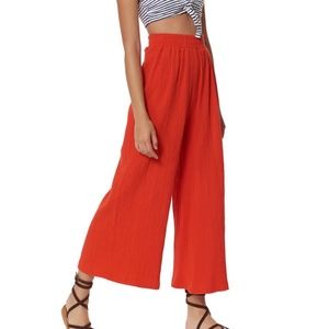Mara Hoffman Red Poppy Beach Pants